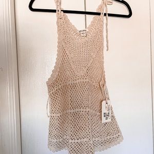 Knit tank top